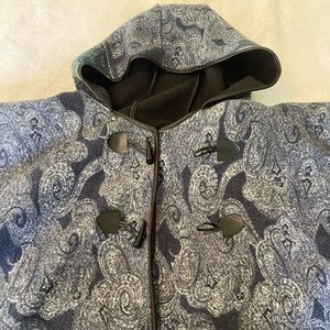 Boutique hooded cape